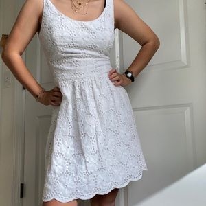Lilly Pulitzer White Charleston Eyelet dress 12